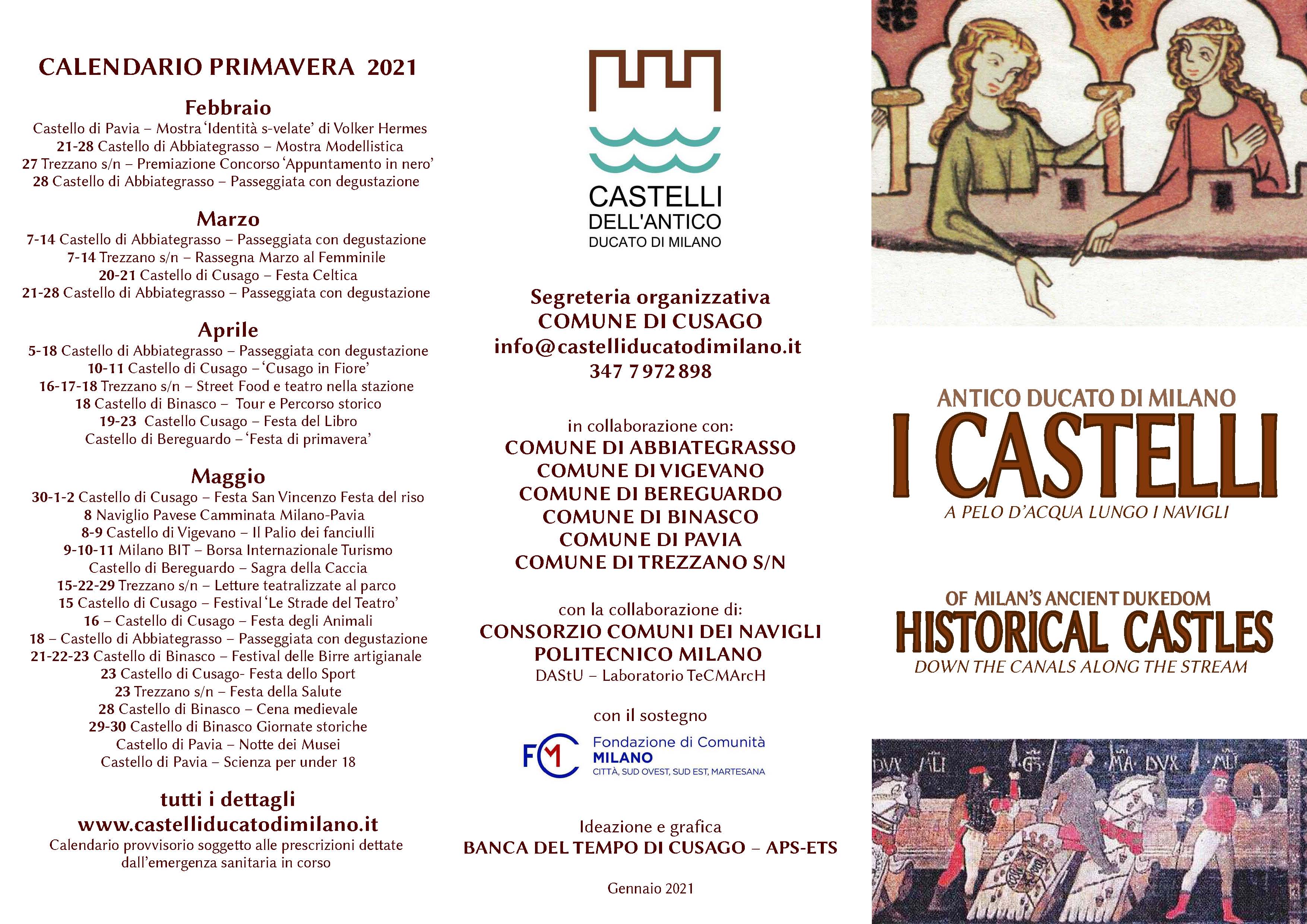 FronteCASTELLI TRIPTICO Stampa